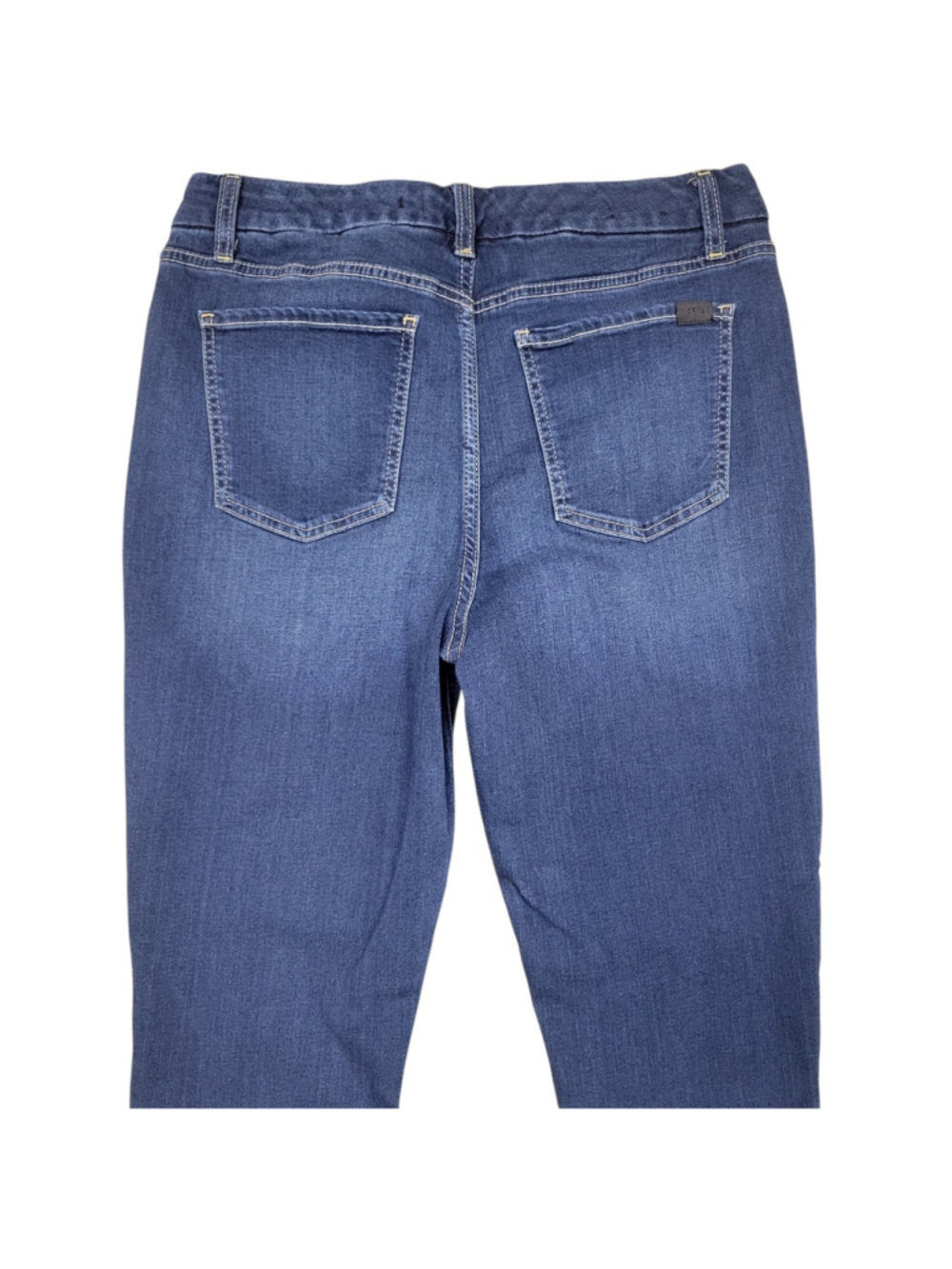 Seven For All Mankind Jen7 Women's Medium Wash Blue Ankle Skinny Jeans Size 8 - Picture 7 of 11